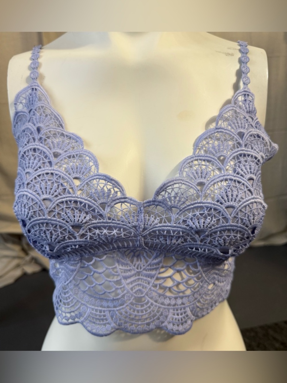 This Free People Bralette in the Wisteria Breeze color.  size M